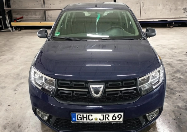 Dacia Sandero cena 24900 przebieg: 75000, rok produkcji 2017 z Więcbork małe 121